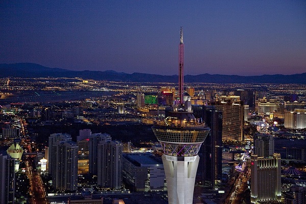 Blick auf Vegas von oben